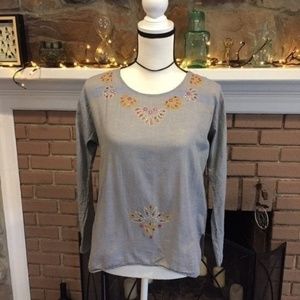 Embellished Peasant Tunic